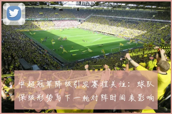 中超冠军降级引发赛程关注:球队保级形势与下一轮对阵时间表影响