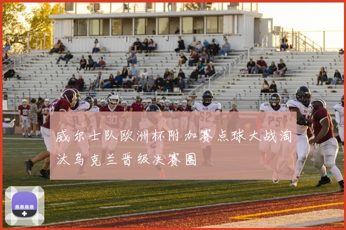 威尔士队欧洲杯附加赛点球大战淘汰乌克兰晋级决赛圈