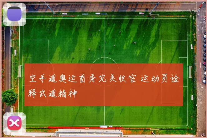 空手道奥运首秀完美收官 运动员诠释武道精神